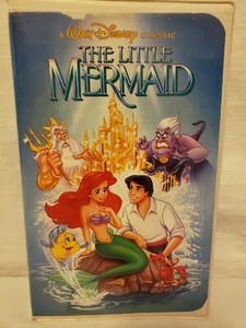 VHS The Little Mermaid Walt Disney Classic Banned Cover - Picture 1 of 3
