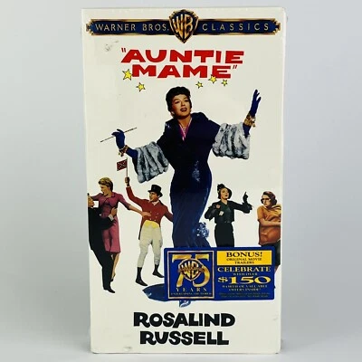 Auntie Mame (VHS Tape) Watermark, Sealed, Rosalind Russell NEW Classic Movie - Imagen 1 de 4