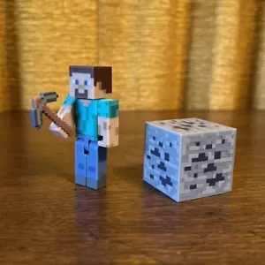 2014 Minecraft: Overworld Steve Action Figure - Picture 1 of 6