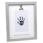 Baby First Handprint Frame Keepsake with Ink Pad
