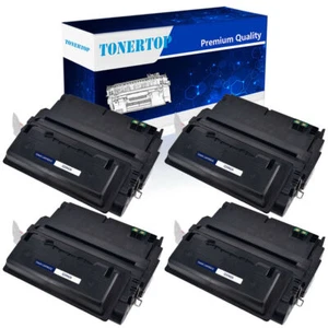 4PK Q5942A Black Toner Cartridge For HP 42A LaserJet 4250 4250n 4250dtn 4250tn - Picture 1 of 12