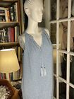 New Cooper & Ella Blue Summer Dress Size M New With Tags