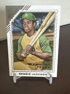 2022 Topps Gallery Reggie Jackson Printer Proof #92 - Oakland Athletics - Picture 1 of 2