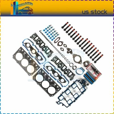 Head Gasket Set Bolts For Buick Allure 3.8L OHV VIN 2 2006 2007 2008 2009 Foto 1 de 4