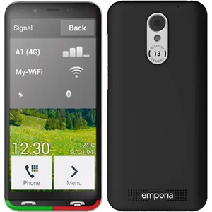 BNIB Emporia Supereasy 4G Black 32GB + 3GB Single-SIM Factory Unlocked GSM - Picture 1 of 3