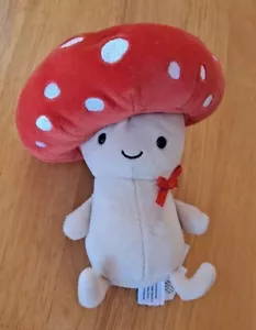 Jellycat Fun-Guy Robbie Red Fungi Toadstool Mushroom Plush - Brand New With Tags - Picture 1 of 4