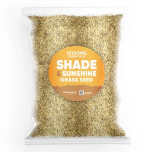SHADE & SUNLIGHT LAWN SEED GRASS SEED SHADED UNDER TREES IVISONS SEEDS - Picture 1 of 20