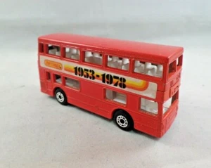 Vintage Matchbox Superfast The Londoner No.17 Double Decker Bus England 1978 - Picture 1 of 10