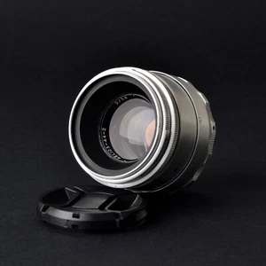 MINT Silver Helios 44-2 (f/2, 58mm). Serviced. Bokeh portrait ussr lens M42 - Picture 1 of 6