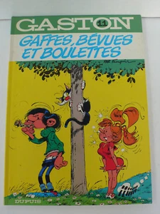 GASTON LAGAFFE GAFFES BÉVUES ET BOULETTES FRANQUIN TOME 11 BON ÉTAT 1977 - Picture 1 of 9