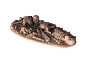 Dollhouse Miniature Bone Pile #2 - Multiple Scales -- 1-12, 1-24, 1-48 - Picture 1 of 1