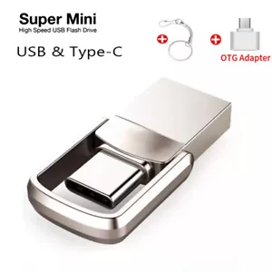 USB Flash Drive 3.0 2TB USB Flash Drive Pendrive OTG TYPEC Stick Pen Drive^^i - Bild 1 von 9