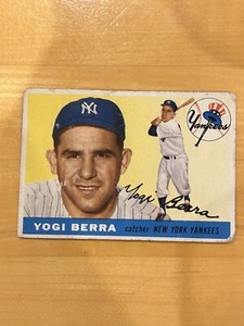 1955 Topps - High # #198 Yogi Berra