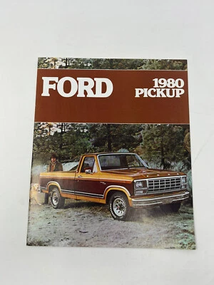 1980 Ford Pickup Vintage Car Truck Original Sales Brochure Good Condition - Image 1 of 4