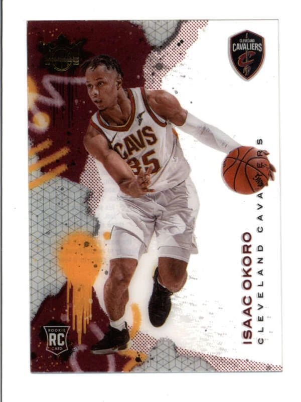 ISAAC OKORO 2020/21 PANINI COURT KINGS #12 CLEAR ROOKIE CARD RC BC6447 - Image 1 of 1