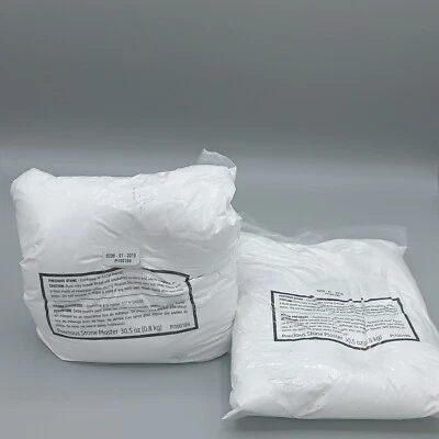 Darice Precious Stone Plaster 30.5 oz. Refill (2 Pack) Lot Plastic bags - Image 1 of 4