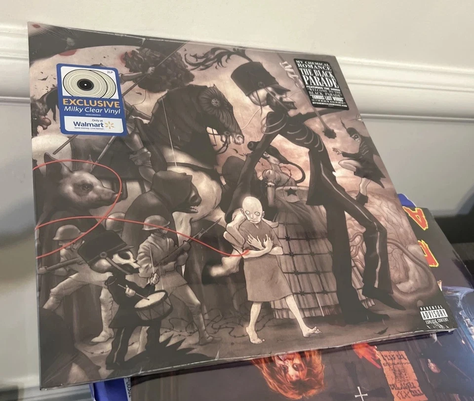 My Chemical Romance The Black Parade Exclusive 2xLP Milky Clear Vinyl New Sealed - Image 1 of 1