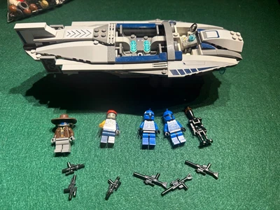 LEGO Star Wars: Cad Bane's Speeder (8128) - All figs + box - Image 1 of 4