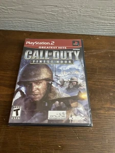 Call of Duty: Finest Hour Greatest Hits New Sealed Ntsc USA PLAYSTATION 2 PS2 - Picture 1 of 3