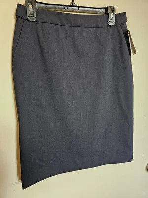 Falda Twinhill Hudson Mezcla Lana Azul Marino Talla 0R NUEVA CON ETIQUETAS Foto 1 de 4