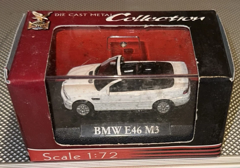 Yat Ming Road Legends BMW E46 M3 escala 1:72 blanco Foto 1 de 1