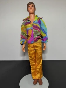 Vintage Ken Barbie 1968 Hippie Mod Doll Mattel Taiwan Articulated Torso - Picture 1 of 18