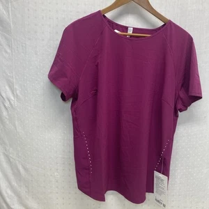 LULULEMON ATHLETICA Lightweight Stretch Running S/S 16 Magenta Purple Ripstop - Bild 1 von 6