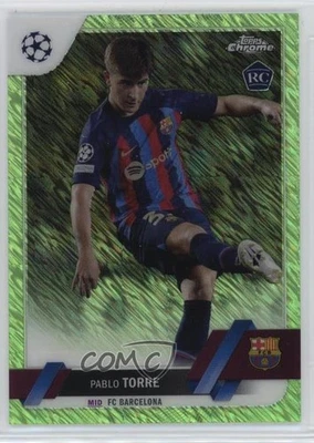 2022-23 Topps Chrome UEFA Club Competitions /399 Pablo Torre #32 Rookie RC - Image 1 of 2