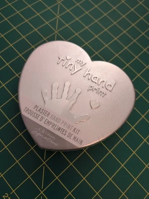 Baby's First Hand Print Kit "Child of Mine" Keepsake Casting Carters NIB Heart - Image 1 of 2