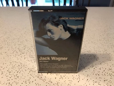 Jack Wagner Cassette  All I Need  Qwest Records   4-25214 1984   VG Condition - Image 1 of 4