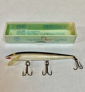 "Minnow finlandés Rapala Wobbler 11 S vintage, plata Hopea 4,375"" Finlandia original" - Imagen 1 de 10