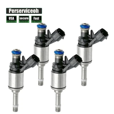 Juego de 4 inyectores de combustible aptos para Nissan Juke 2011-2017 1,6 L 16600-1KC0A EE. UU. Foto 1 de 4