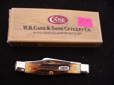 Vintage Case XX USA 53032 SS Pretty Stag Stockman Knife 1-dot 1999 NM/Box - Image 1 of 4
