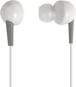 Koss Earphones 3.5mm Headset Headphones White KEB6W