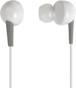 Koss Earphones 3.5mm Headset Headphones White KEB6W - Picture 1 of 3