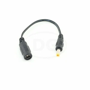 4,8 mm x 1,7 mm Stecker auf 5,5 mm x 2,1 mm Buchse DC Netzteil Kabel - Bild 1 von 1