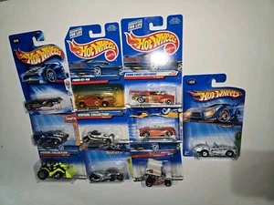 2005 Hot Wheels Treasure Hunts 1958 Corvette Redline RR Wheels + 9 More Cars - Picture 1 of 1