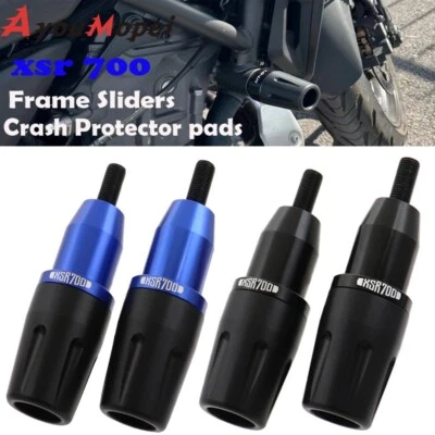 Protector de choque deslizadores de marco CNC para Yamaha XSR 700 XSR700 2016-2024 Foto 1 de 4