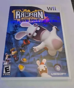 Rayman Raving Rabits Wii COMPLETE WITH GAME MANUEL - Picture 1 of 4