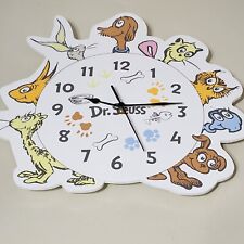 Trend Lab Dr. Seuss What Pet Should I Get Hanging Wall Clock Nursery Room Decor