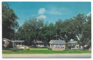 Postal Cordale Georgia Georgian Motel Court cromada sin usar - Imagen 1 de 2