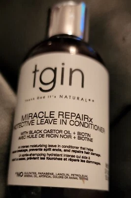 TGIN Miracle RepairX Protective Leave-In Conditioner 3.4oz Travel Size FREE SHIP - Image 1 of 2
