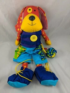 Manhattan Baby Dress Me Dog Plush 17 Inch Teach Stuffed Animal toy - Picture 1 of 11