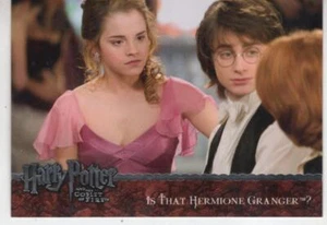 Harry Potter Goblet Of Fire Base Card #64 Is That Hermione Granger - Picture 1 of 1