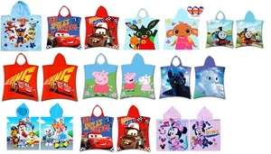 Poncho Towel Kids Hooded Poncho Towel Children's Poncho Towel, Official Licensed - Picture 1 of 29