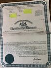 1932 Ford 2 Door vintage historical document Certificate Hot, Rat, Street Rod