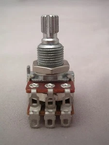 Bourns 500K Blend Balance Pot, Dual MN Taper, Knurled Shaft - Fast USA Ship - Picture 1 of 6