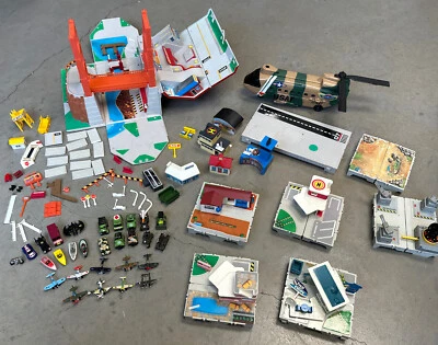 Vintage Micro Machines Super City Travel City Military Cars,Batman,planes,boats - Image 1 of 4