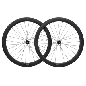 Juego de ruedas de carbono con bloqueo central DT350s freno de disco 50 mm sujetador mate bicicleta de carretera 700C - Imagen 1 de 9