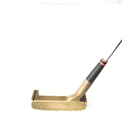 x 572 Raro Putter Ben Hogan, Latón P139, Eje de Acero, Empuñadura de Cuero Envolvente Foto 1 de 4